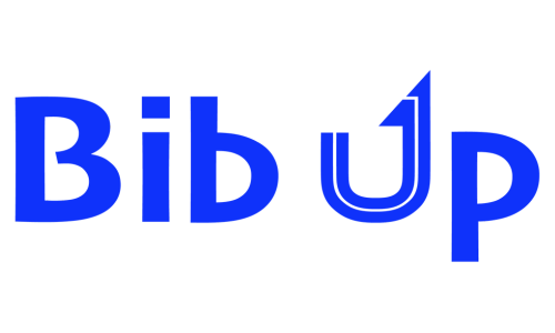 Este es el logo oficial de Bib Up - sitio desarrollado por JCL
